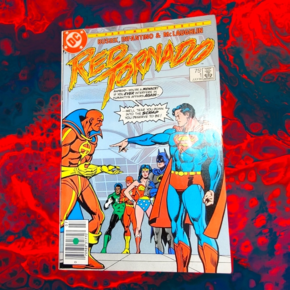 Red Tornado comic book # 1 (1985)